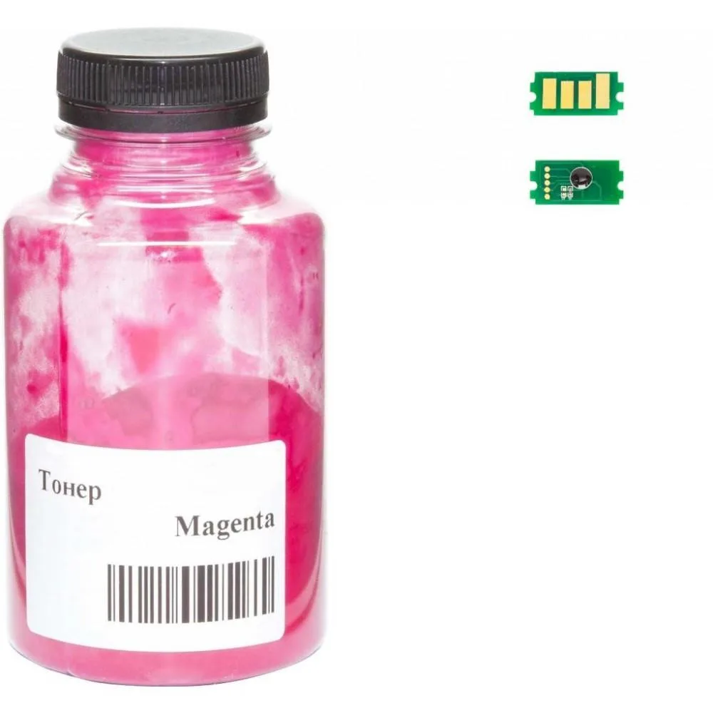 Тонер+чип АНК для Kyocera Mita ECOSYS M6030/M6130/M6230/M6530 бутыль 70г 3000 копий Magenta (3203482)