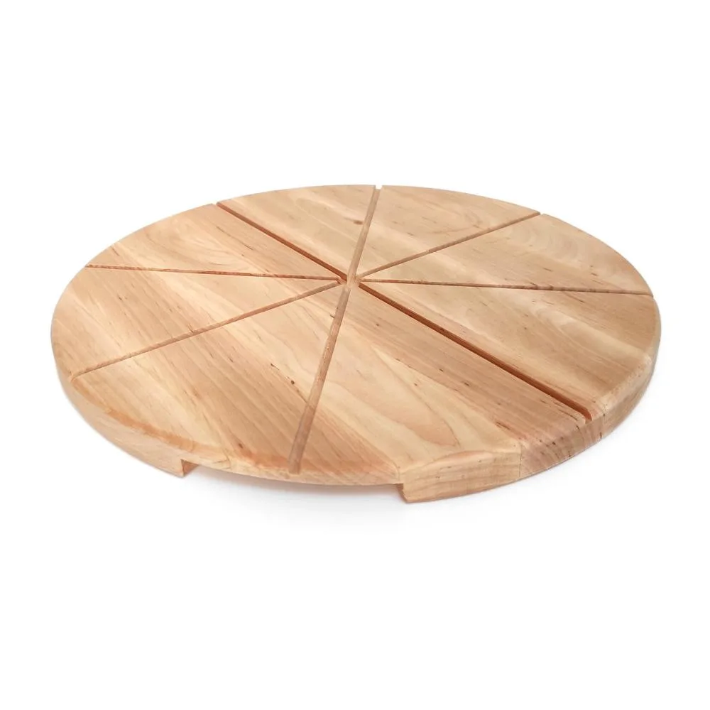 Дошка кругла Pizza 50*2см із жолобами mz728317 MAZHURA