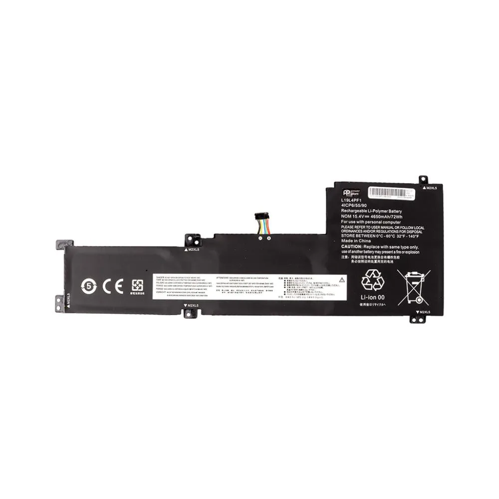 Акумулятор PowerPlant для ноутбуків LENOVO Ideapad 5-15 (L19L4PF1) 15.4V 4650mAh