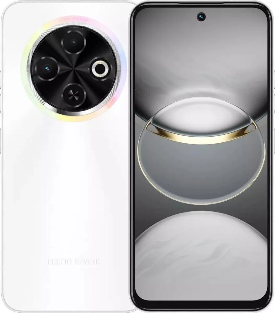 Смартфон Tecno Spark 30C KL5n 8/256GB Orbit White (4894947051791)
