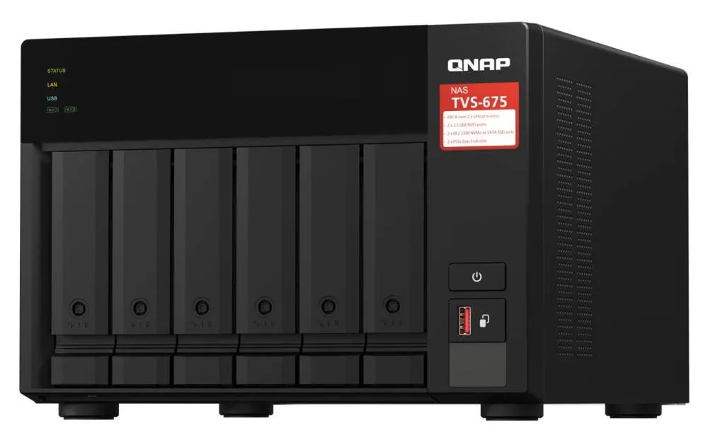 Мережеве сховище QNAP TVS-675-8G (TVS-675-8G)