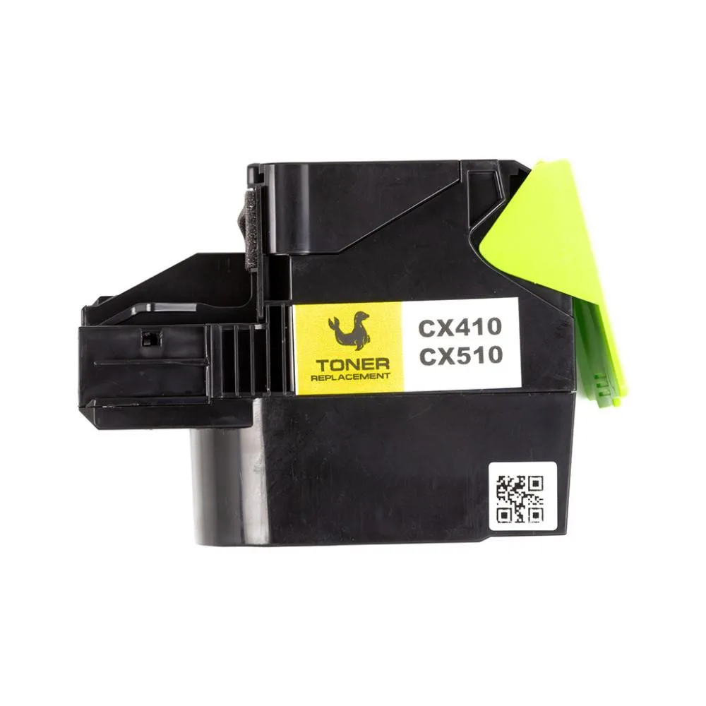 Картридж PowerPlant Lexmark CX410de YL (CX410/CX510) (з чіпом) (PP-TFL288Y)