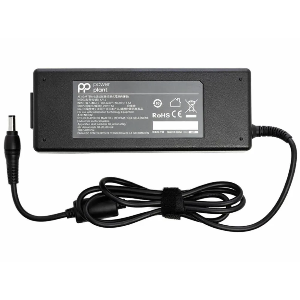 Блок живлення для ноутбуків PowerPlant ACER 220V, 20V 120W 6A (5.5*2.5) (AC120H5525)