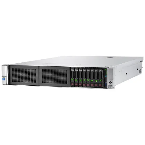 Сервер стійковий 8xHDD 64 ГБ DDR4 4xGbE 2xSFP+ 3xUSB 3.0 HP ProLiant DL380 Gen9 852432-B21