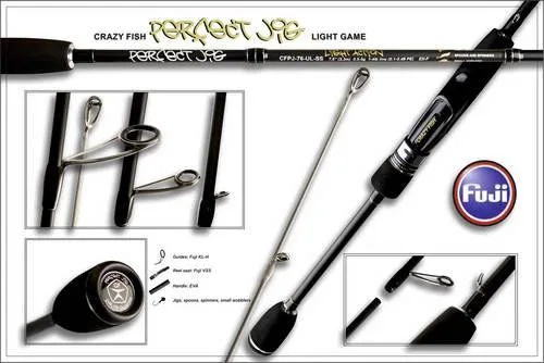 Спінінг Crazy Fish Perfect Jig CFPJ-86-L-T (2-10g 260cm)