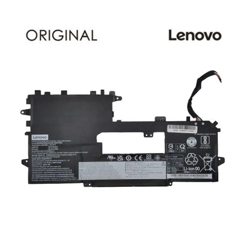 Акумулятор для ноутбуків LENOVO ThinkPad X1 Titanium Gen 1 13.5" (L19M4P73) 7.7V 5820mAh (original) (NB481361)