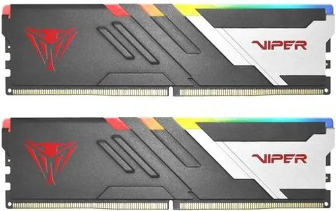 Модуль пам’яті PATRIOT Viper Venom RGB 32GB (2x16) DDR5 6400 MHz (PVVR532G640C32K)