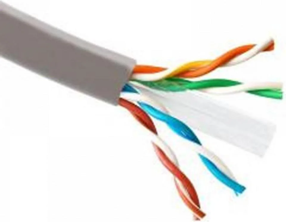 Кабель вита пара Atcom (60707) Premium FTP, 4*2*0.51мм, СU, CAT6, 1Gb/s, мідь, 305м