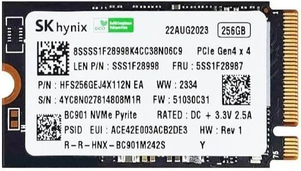 SK hynix 256 GB (HFS256GEJ4X164N)