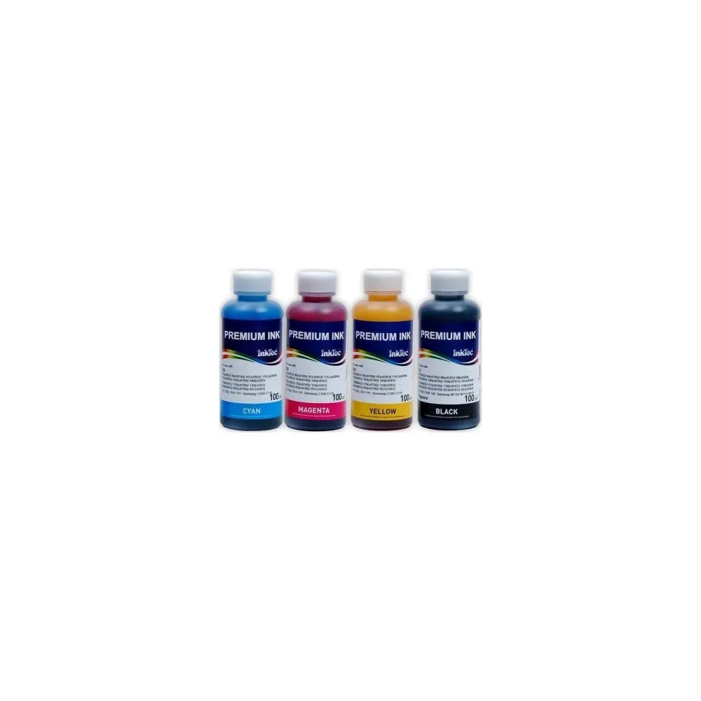 Чорнило InkTec Epson C79/91 Т26/27 ТХ106/117 S22/SX130/420 4*100 мл, BCMY pibmented (E0013-4SET100)