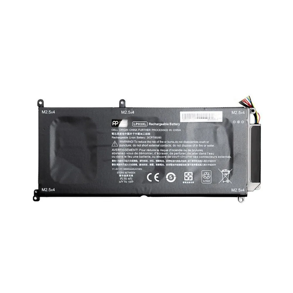 Акумулятор PowerPlant для ноутбуків HP Envy 15T-AE Series (LP03XL) 11.4V 3600mAh (NB461691)