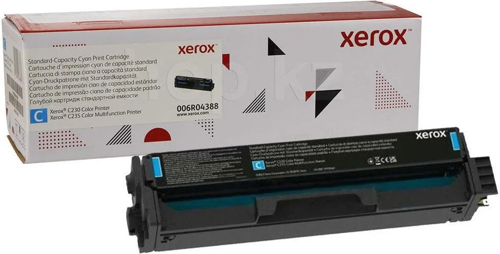 Тонер картридж Xerox C230/C235 Cyan (1500 стр.) 006R04388