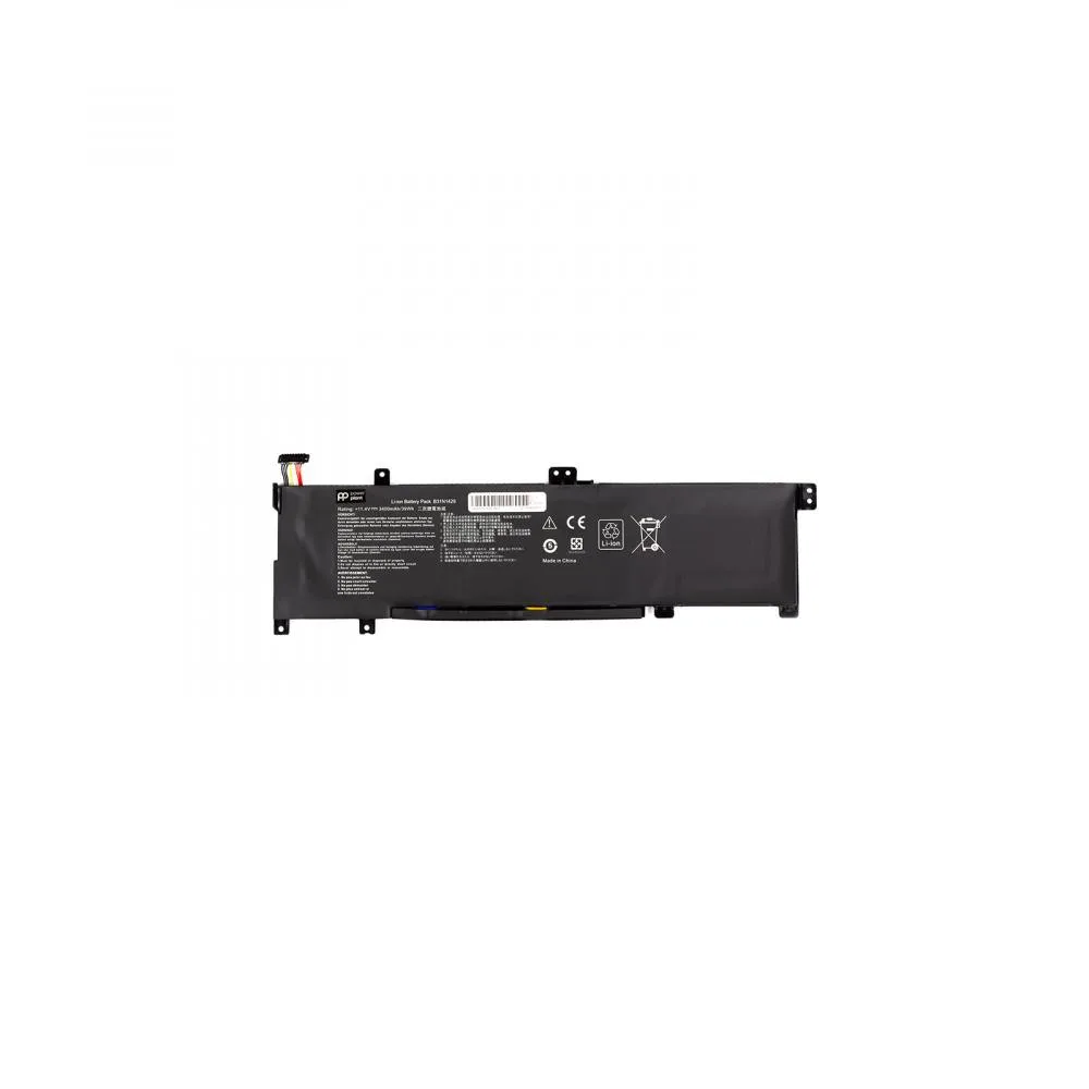 Акумулятор PowerPlant для ноутбуків ASUS Vivobook A501LX (B31N1429) 11.4V 3400mAh (NB431564)