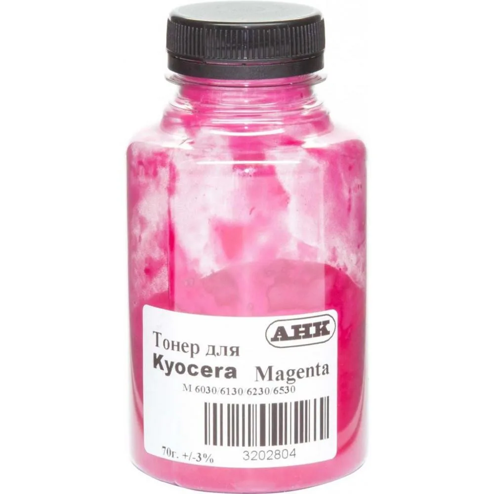 Тонер АНК для Kyocera Mita ECOSYS M6030/M6130/M6230/M6530 бутыль 70г Magenta (3202804)