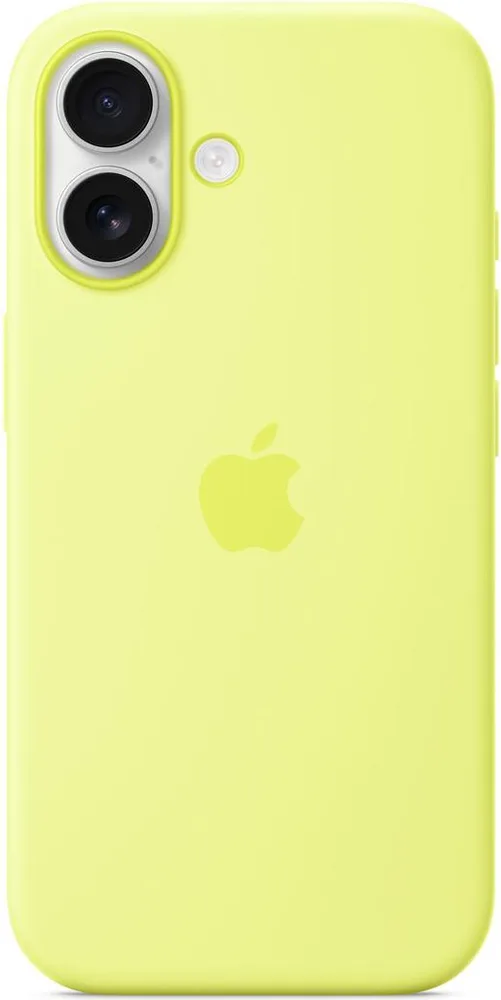 Чохол Apple iPhone 17 Silicone Case with MagSafe – Neon Yellow (MGEV4)