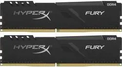 Kingston DRAM 64GB 3200MHz DDR4 CL16 DIMM (Kit of 2) HyperX FURY Black (HX432C16FB3K2/64)