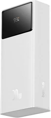 Зовнішній акумулятор Baseus Star-Lord 30000mAh 30W Moon White (P10022905213-00)