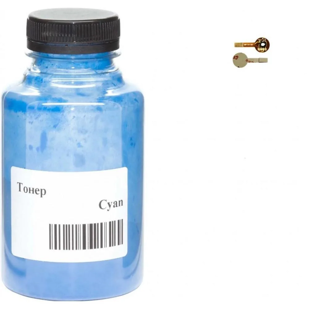 Тонер + чип АНК для Canon imageRUNNER C1225iF/1225 бутыль 210г 7300 копий Cyan (3203566)