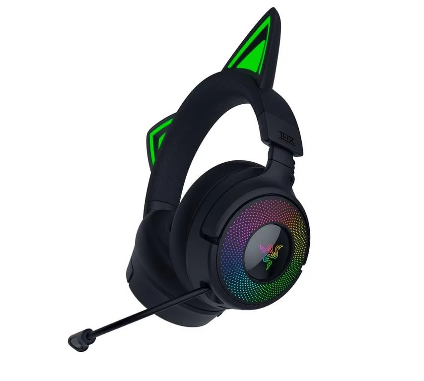 Ігрова гарнітура RAZER Kraken Kitty V3 PRO (Black) (RZ04-05170300-R3M1) (UA)