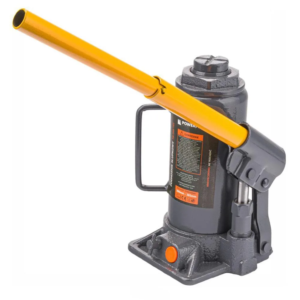 Домкрат бутылочный гидравлический Powermat PM-PHS-10T