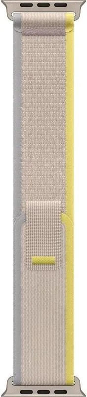Ремінець Apple Trail Loop Band M/L для Apple Watch 49mm - Yellow/Beige (MQEH3)