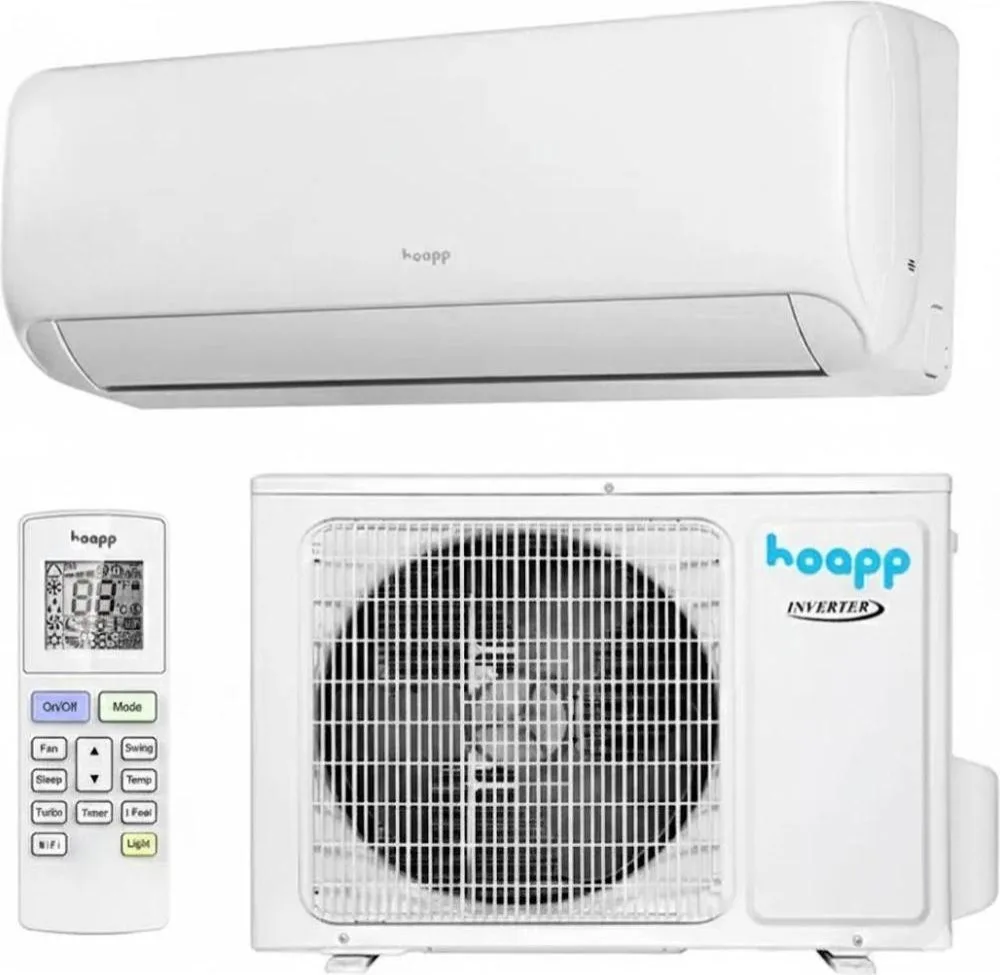 Кондиціонер Hoapp Luna Inverter R32 Wi-Fi HSK-LB55VAW/HMK-LB55VA