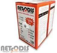 UTP 0.51 CU Cat.5E 4PR PVC 305M INDOOR 350MHz (A000460)