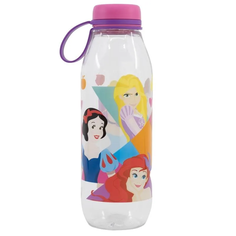 Пляшка для води із силіконовою ручкою 650 мл Stor Disney Princess (51283) (M-51283)