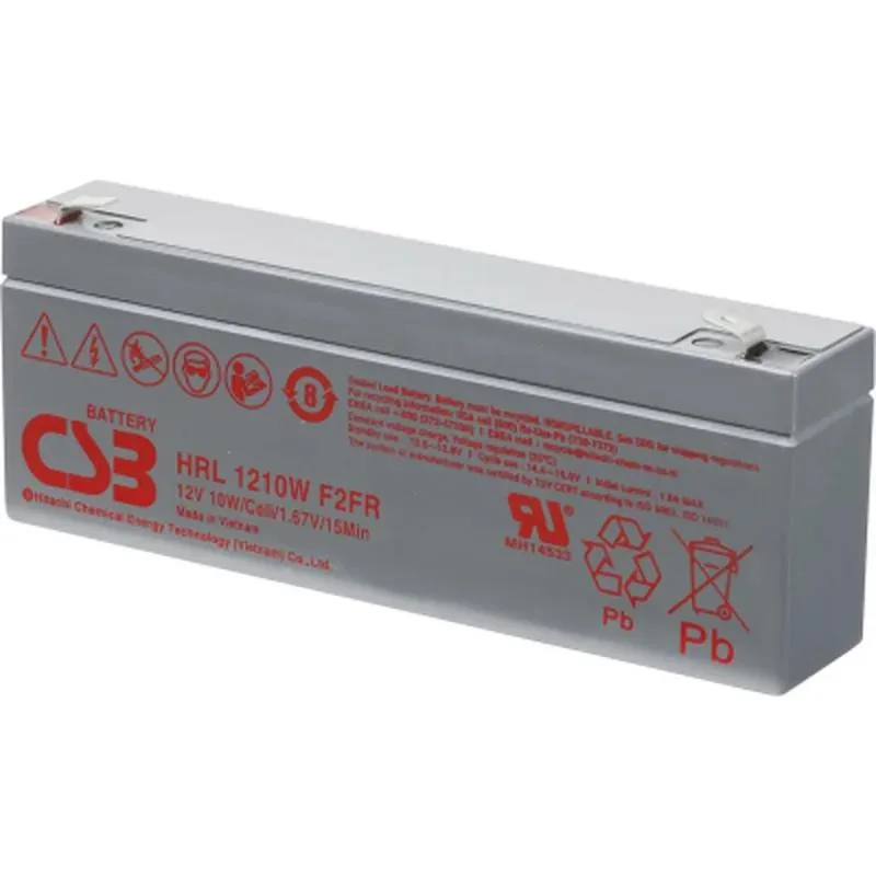 Акумуляторна батарея CSB HRL1210WF2FR 12V 2.3Ah (178х34х64мм) (Y-31044)