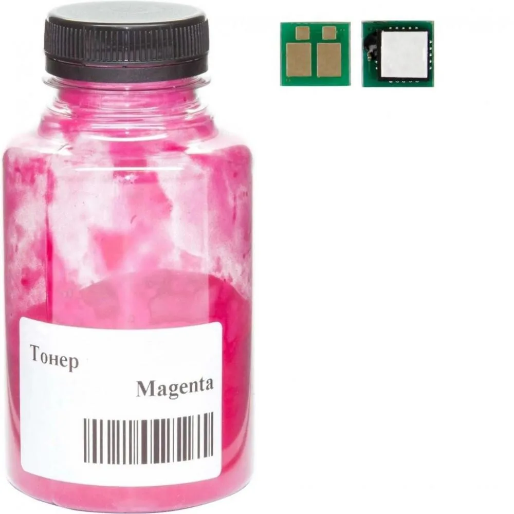 Тонер + чип АНК для MF641/643/645, LBP-621/623 бутыль 35г 1200 ст. Magenta (3203611)