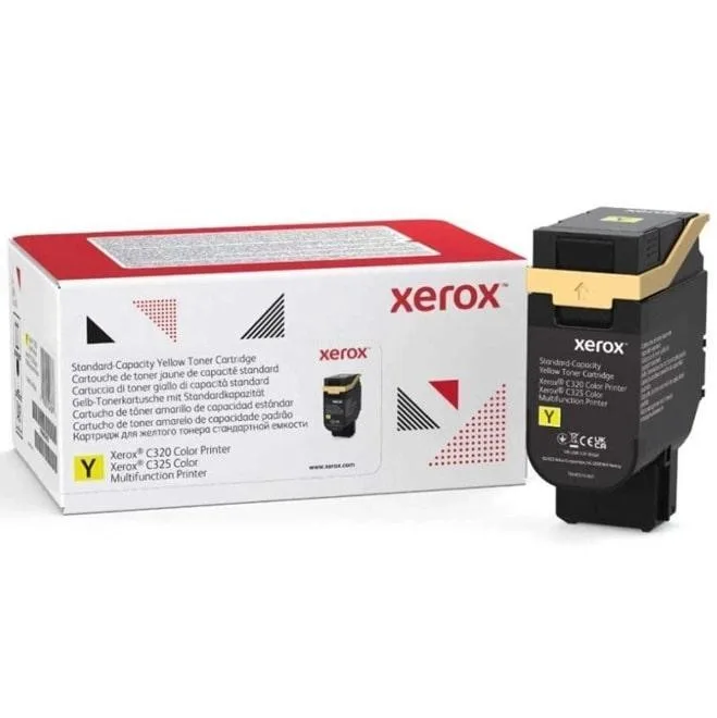 Тонер картридж Xerox C320/C325 Yellow (1800 стор) (006R04826)