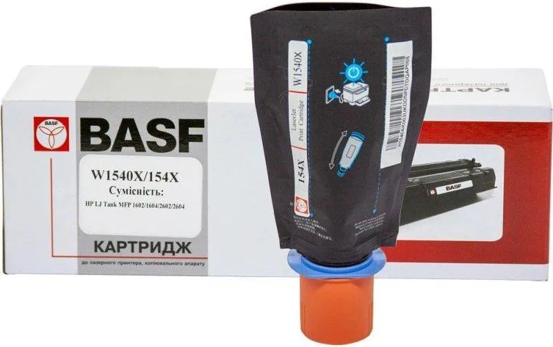 Картридж тон. BASF для HP LJ Tank MFP 1602/1604/2602/2604 W1540X/154X Black ( 5000 страниц) (BASF-KT-W1540X)