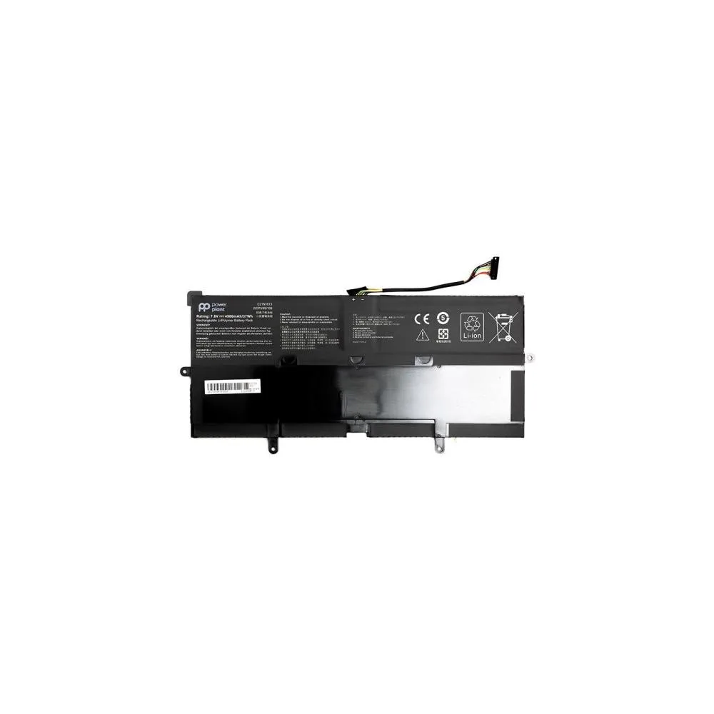 Акумулятор PowerPlant для ноутбуків ASUS Chromebook Flip C302 (C21N1613) 7.6V 4900mAh (NB431434)
