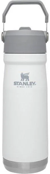 ТЕРМОБУТИЛКА STANLEY GO ICEFLOW FLIP STRAW 0.65Л POLAR (6939236382731)