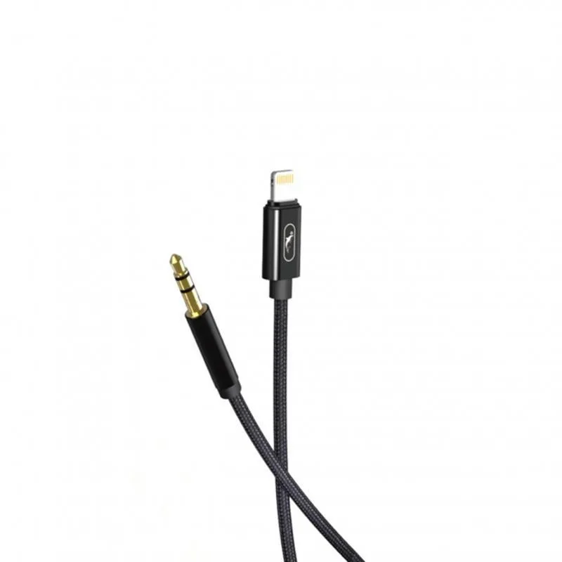 SkyDolphin SR26 Lightning-3.5 мм, 1 м, Black (AUX-000069)