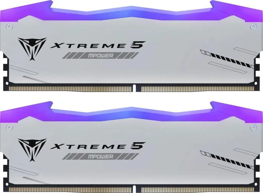 Модуль пам’яті PATRIOT Viper Xtreme 5 MPOWER RGB 32GB (2x16) DDR5 6400 MHz (PVXR532G64C32KM)