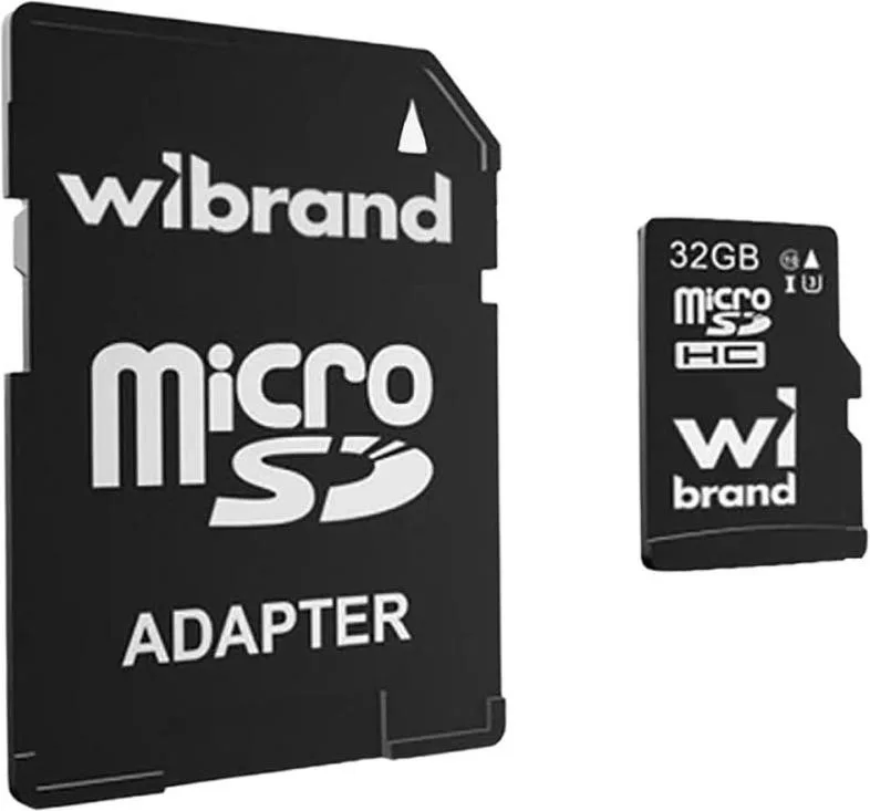 Карта пам'яті microSDHC (UHS-1 U3) Wibrand 32Gb class 10 (WICDHU3/32GB)