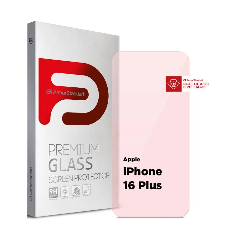 Захисне скло для смартфона ArmorStandart Pro Eye Care для Apple iPhone 16 Plus (ARM80304)