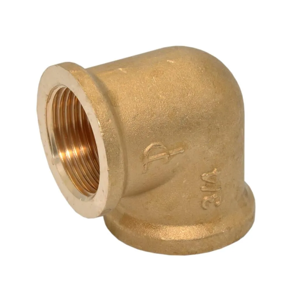 Коліно редукційне латунне FP Pattaroni Ø3/4" х 1/2" ВВ (F91R001)