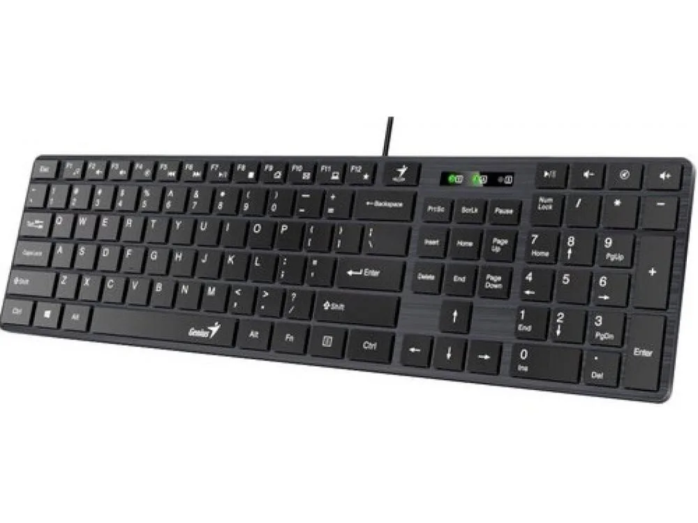 Genius SlimStar 126 USB Black Ukr (31310017407)