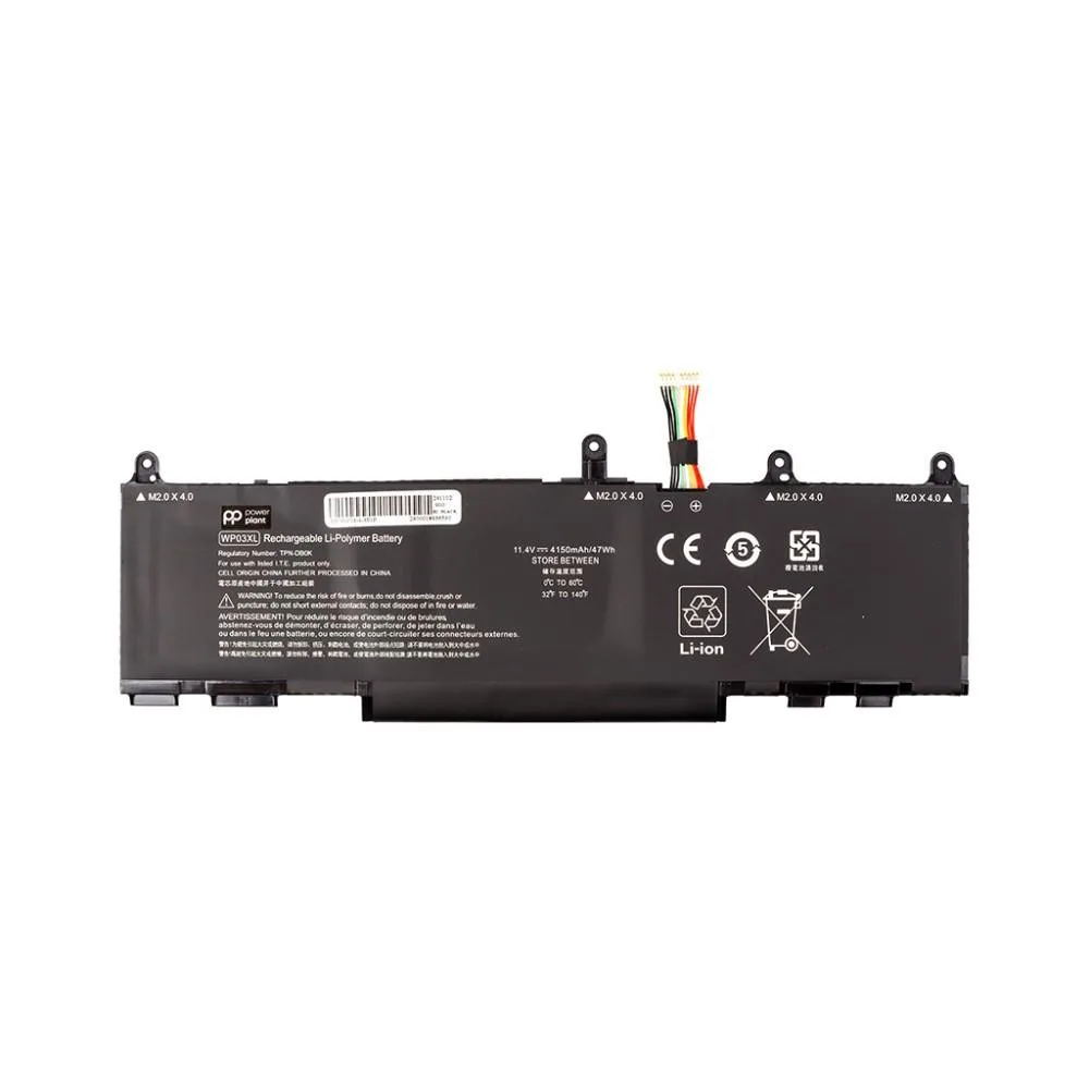 Акумулятор PowerPlant для ноутбуків HP EliteBook 840 G10 (WP03) 11.4V 4150mAh (NB462360)