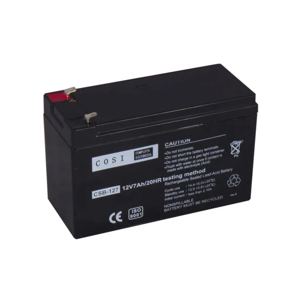 Cosi AGM 12V 7Ah Terminal T1 (4.75мм) (CSB-127)