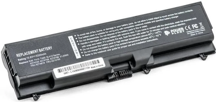 Акумулятори PowerPlant для ноутбуків IBM/LENOVO ThinkPad SL410K (FRU42T4795, IMSL40LH) 10.8V 5200mAh