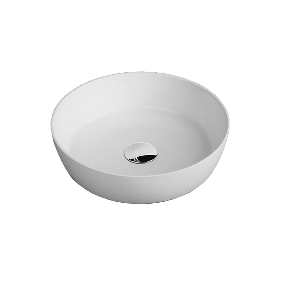 Умивальник на стільницю Quarter Bath Round Line 45, Білий (70RO23045.00.2.3.01)