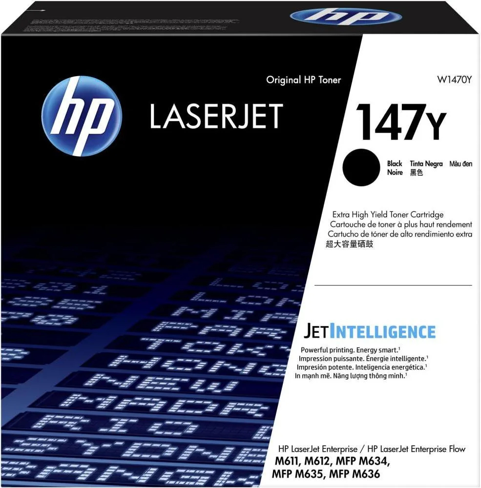 Картридж HP 147Y LJ MFP M611/M612/M635/M636 Black (42 000стор) (W1470Y)