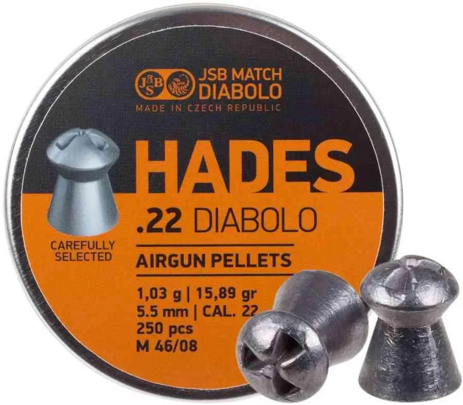 Пули пневматические JSB Hades 5,5 мм 1,03 г 250 шт/уп (546290-250)