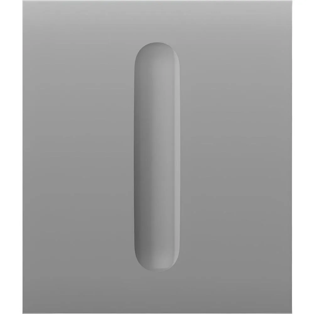 Ajax CenterButton Dimmer 1-gang 2-way for LightSwitch Jeweller, Fog (000051276)