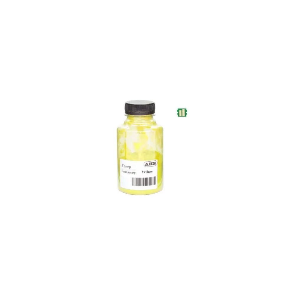 Тонер Kyocera Ecosys PA3500/MA3500, TK-5370 140г Yellow developer+chip АНК (50000578)