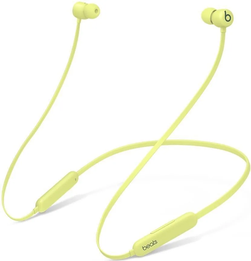 Навушники з мікрофоном Beats by Dr. Dre Beats Flex All-Day Wireless Earphones Yuzu Yellow (MYMD2)