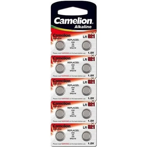 Camelion AG0 / LR521 / LR63 Alkaline * 10 (AG0-BP10)